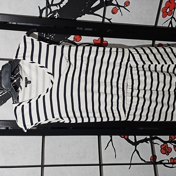 Theory Striped Sleeveless Dress Size Small Petite‎ - Picture 2 of 7